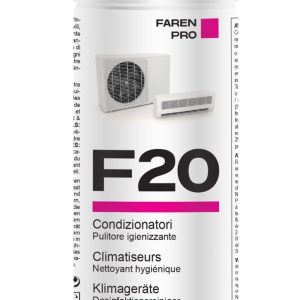 SPRAY IGIENIZZANTE PER CLIMATIZZATORI F20 FAREN 400 ML.